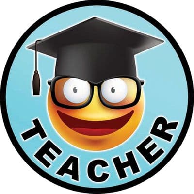 Teacher Flat Centre 5pcs