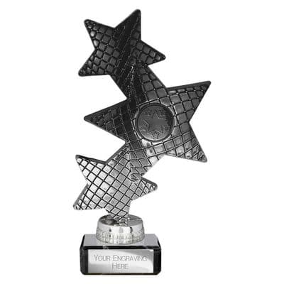 Trinity Star Multisport Trophy Black & Silver