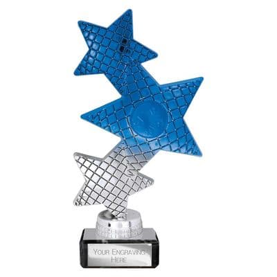 Trinity Star Multisport Trophy Blue & Silver
