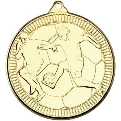 Tristar Football Multi Line 50mm Medal