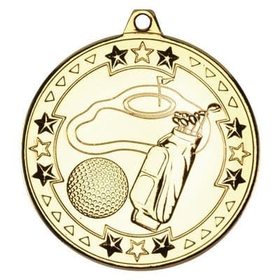 Tristar Golf 50mm Medal