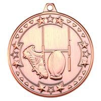 Tristar Rugby 50mm Medal | TrophyMaster UK