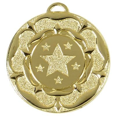 Tudor Rose Target 50mm Medal