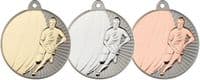 Two Tone Rugby 50mm Medal | TrophyMaster UK