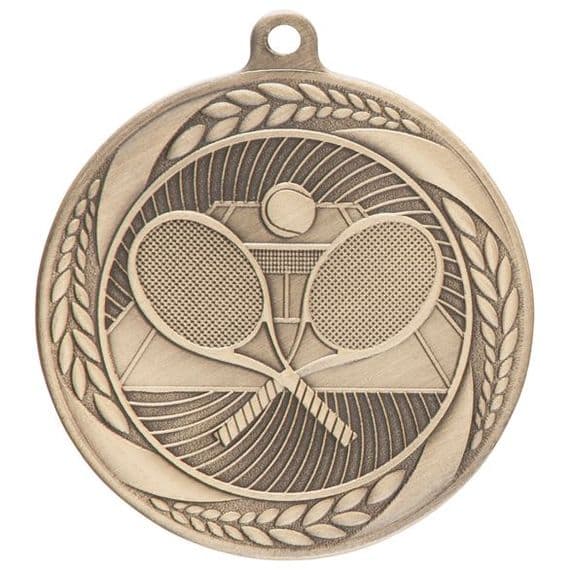 Typhoon Tennis Medal Gold 55mm (2.1