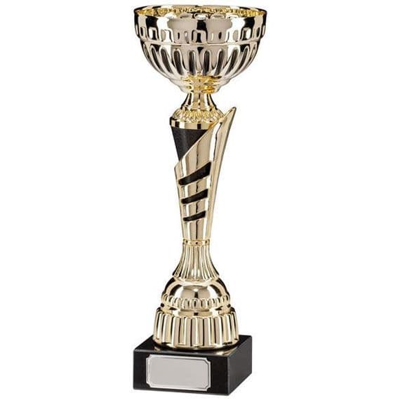 Vanquish Multisport Gold & Black Cup | TrophyMaster UK