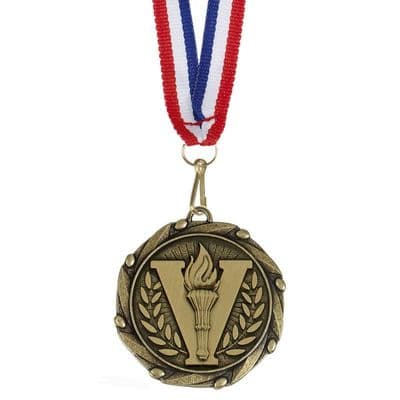 Varsity Target Combo Medal 45mm with free RWB Ribbon