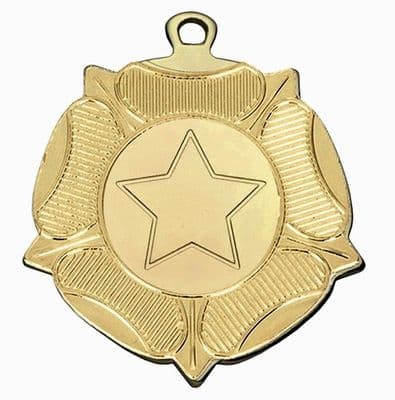 VF50 Tudor Rose 50mm Medal