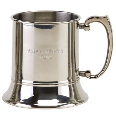 Vision Classic 1pint Polished Stainless Steel Tankard