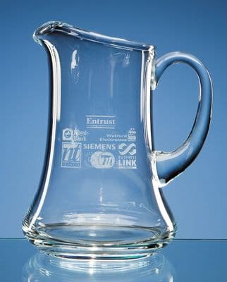 Water Jug - 1.1Ltr Handmade Ice Lip