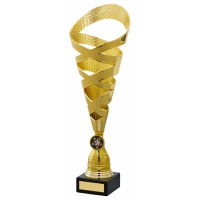 Weaved Golden Trophy Cup