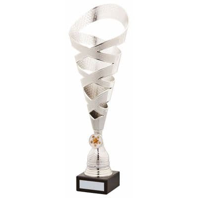 Weaved Silver Trophy Cup