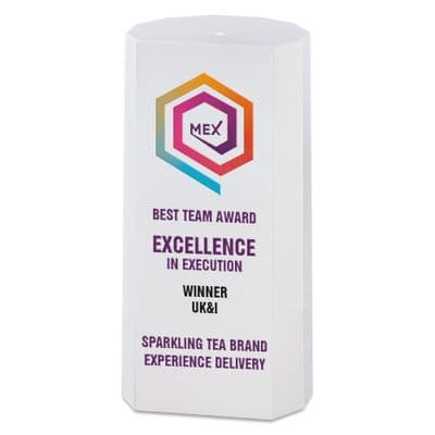 White Heavyweight Fortress Award - Colour Printing