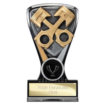 Wolverine Tower Pistons Carbon Black & Fusion Gold