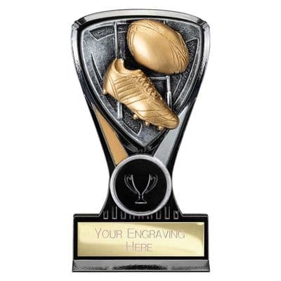 Wolverine Tower Rugby Carbon Black & Fusion Gold