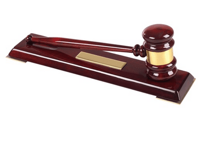Wooden Gavel Set in presentation box  318mm