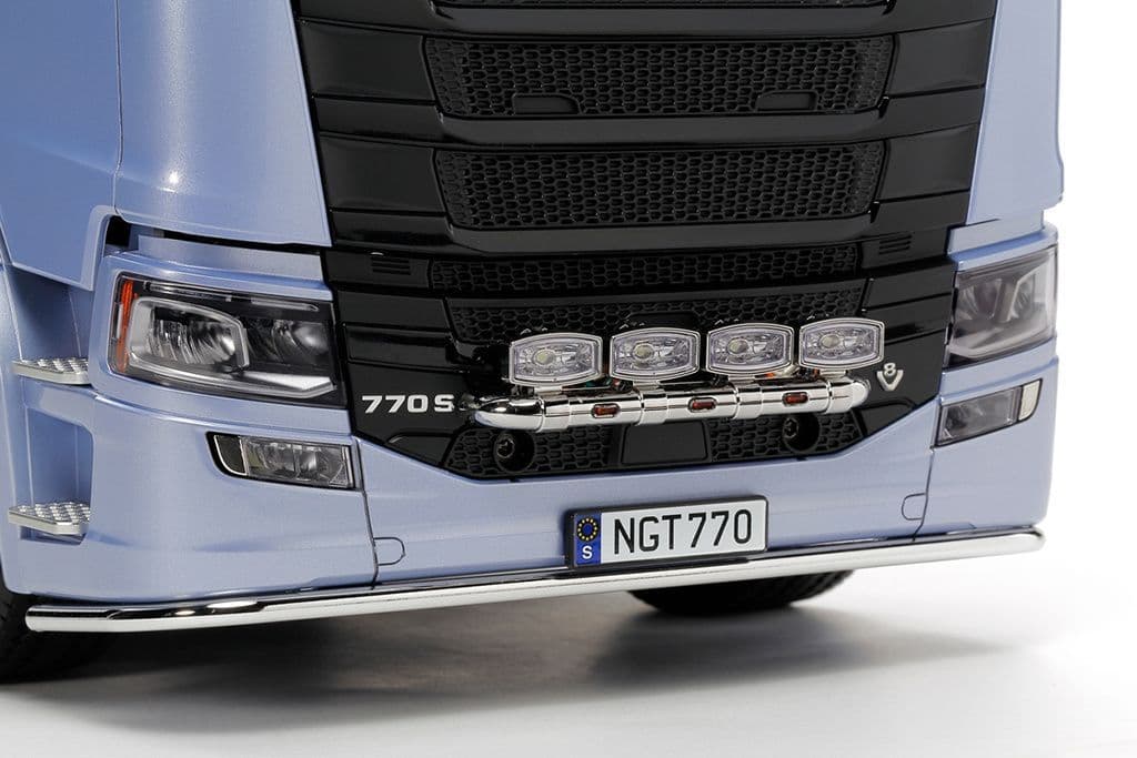 GTVNPOA RC Lichtleiste Für Tamiya Scania LKW - LED Beleuchtungsset 1/14 Schwarz