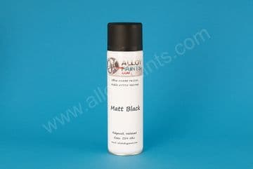 BLACK WHEEL PAINT AEROSOL (500ML - GLOSS/SATIN/MATT)