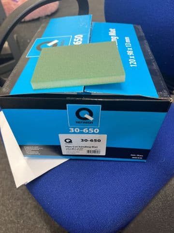 Q Refinish Flex Cut Sanding Mat (50s)