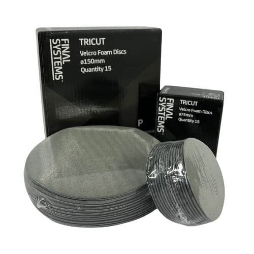 Sample Finish Disc TRICUT Fine Finishing Discs 75mm & 150mm