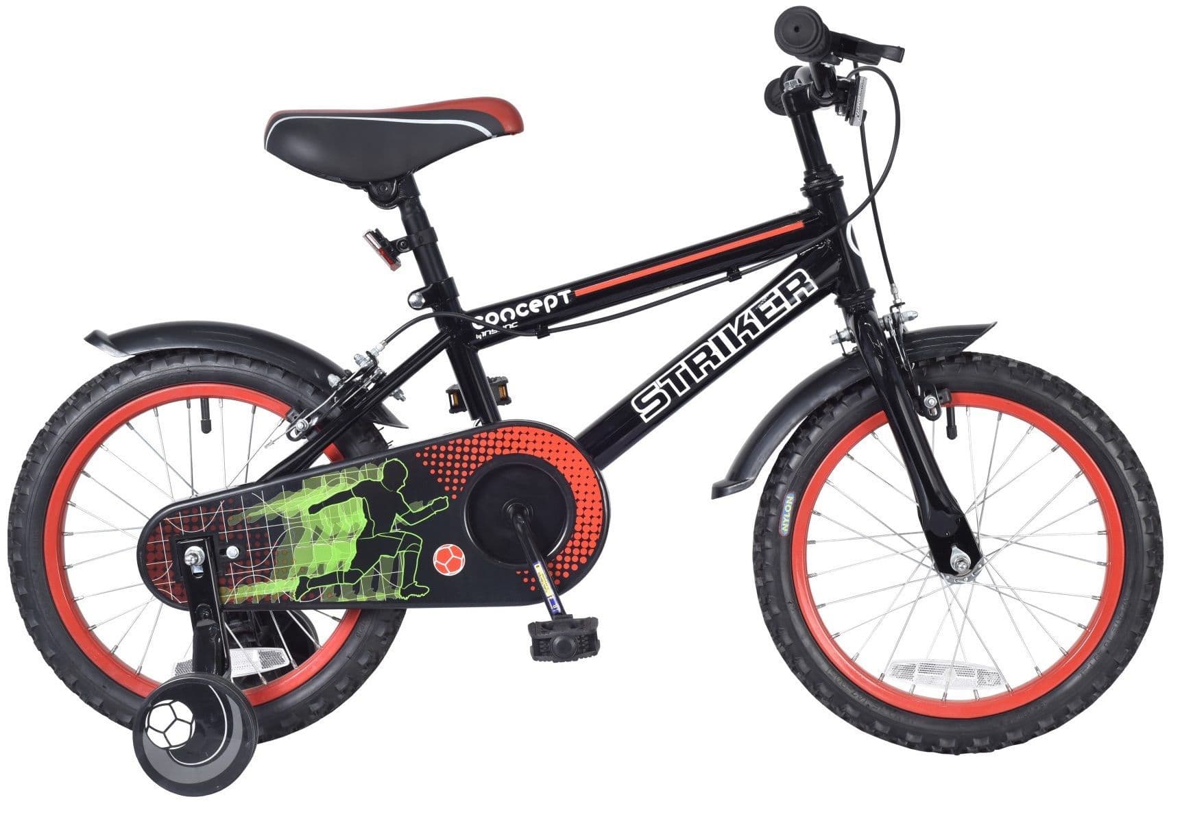 Concept Striker Boys Bike. With Stabilisers 16" Wheel CN0061
