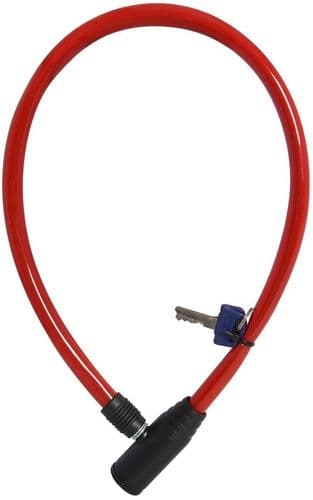 Oxford Hoop Value Cable Lock. 3 Colours Available