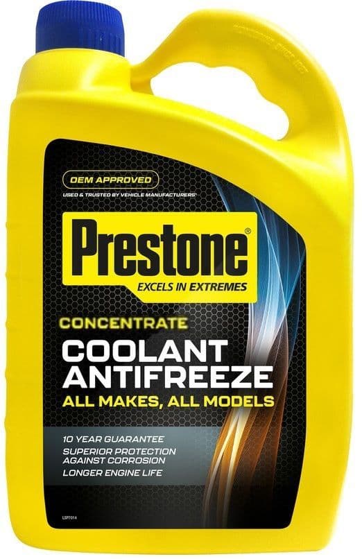 Prestone Antifreeze & Coolant Concentrate 4 Litre PAFR0045B Car
