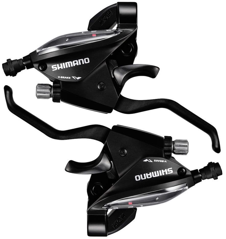 New Shimano Atlus ST-EF51-8 3x8-speed Disc/v Brake Lever Shifter New Shimano Atlus ST-EF51-8 3x8-speed Disc/v Brake Lever Shifter