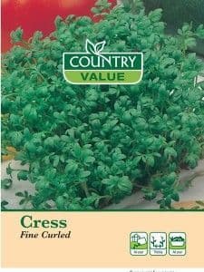 Country Value Cress Fine Curled Seeds