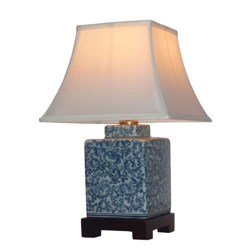 Swirling Tea Caddy Lamp