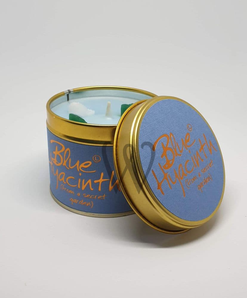 LilyFlame candle Blue Hyacinth