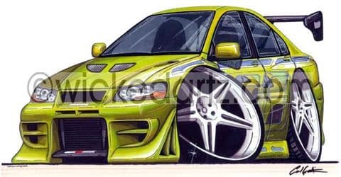 2 Fast 2 Furious Mitsubishi EVO 7 (Items from £9.50)
