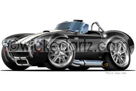 AC Cobra 427 Black DK (Items from £9.50)