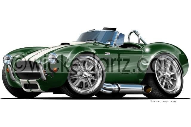 AC Cobra 427 Green DK (Items from £9.50)