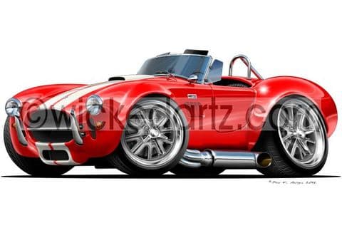 AC Cobra 427 Red DK (Items from £9.50)