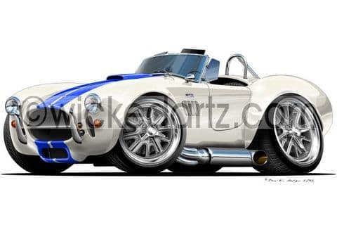 AC Cobra 427 White DK (Items from £9.50)