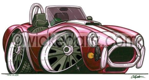 AC Cobra Dark Red (Items from £9.50)