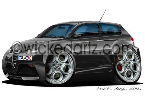 Alfa Romeo 147 Black DK (Items from £9.50)