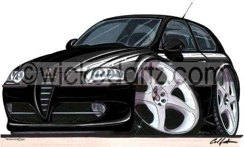 Alfa Romeo 147 Black (Items from £9.50)