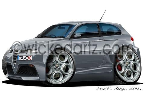 Alfa Romeo 147 Grey DK (Items from £9.50)