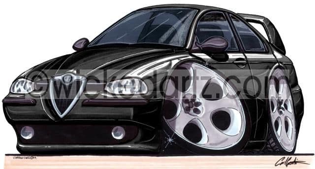 Alfa Romeo 156 Black (Items from £9.50)