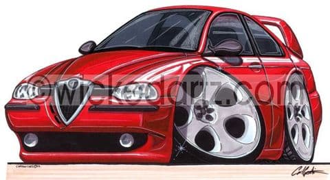 Alfa Romeo 156 Red (Items from £9.50)
