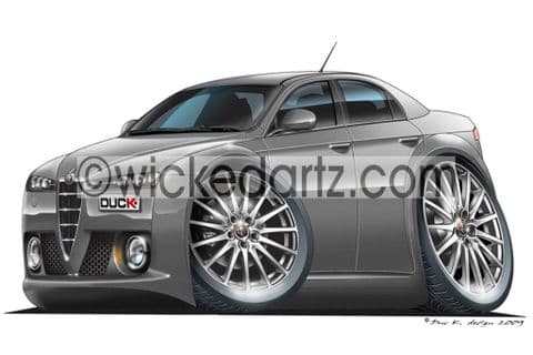 Alfa Romeo 159 Dark Silver DK (Items from £9.50)