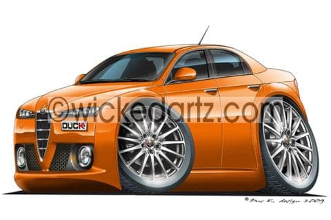 Alfa Romeo 159 Orange DK (Items from £9.50)