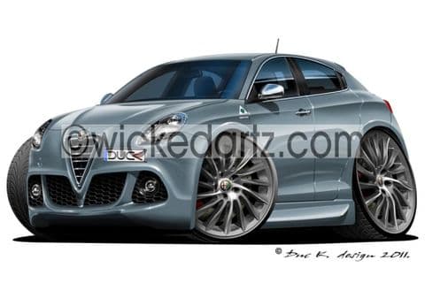 Alfa Romeo Giulietta Grey DK (Items from £9.50)