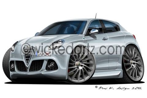 Alfa Romeo Giulietta Silver DK (Items from £9.50)