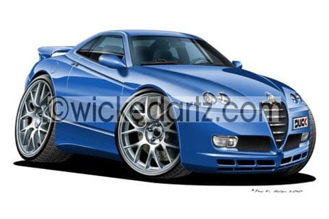 Alfa Romeo GTV Blue DK (Items from £9.50)