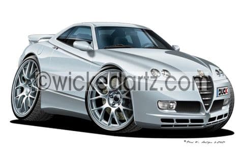 Alfa Romeo GTV Silver DK (Items from £9.50)