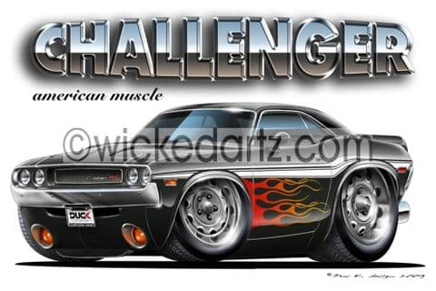 AMC 1970 Challenger Black DK (Items from £9.50)