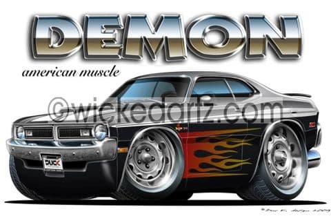 AMC 1971 Demon Black DK (Items from £9.50)